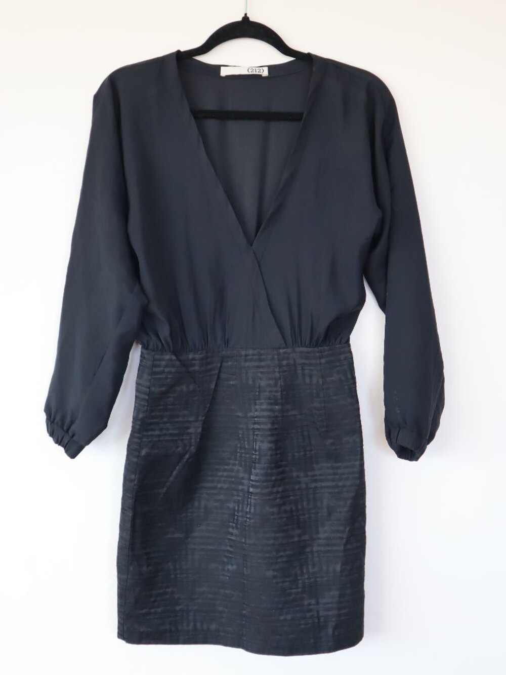 212 Black Cocktail Mini Dress